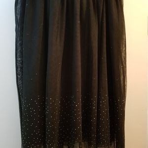 Size XXL Beautiful Long Sequined Skirt